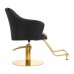 Hairdressing Chair GABBIANO MARBELLA GOLD black